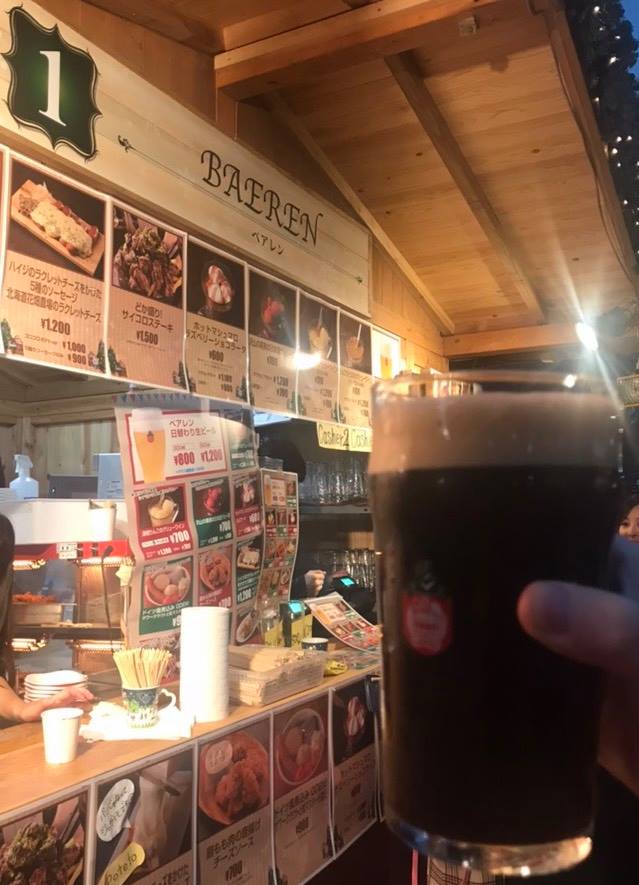 東京の中心でベアレンビール発見！